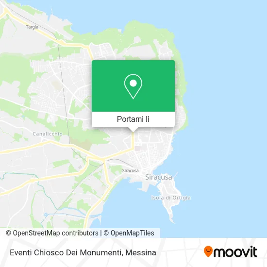 Mappa Eventi Chiosco Dei Monumenti