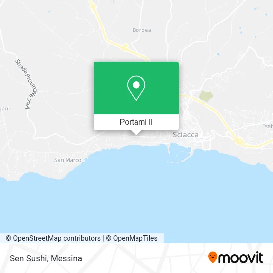 Mappa Sen Sushi