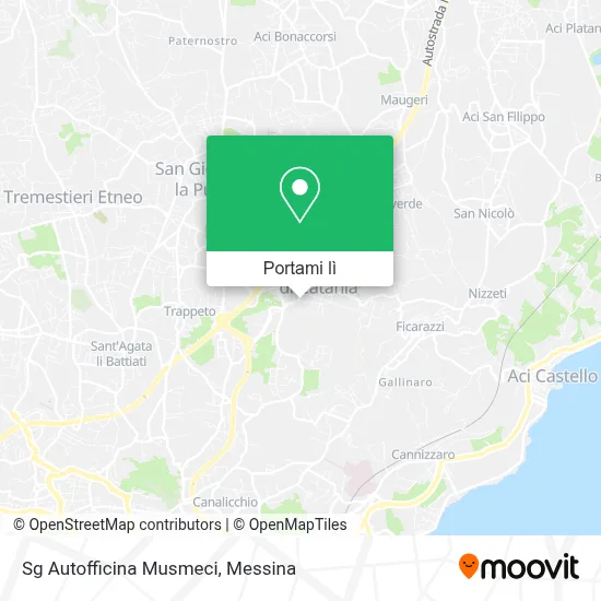 Mappa Sg Autofficina Musmeci