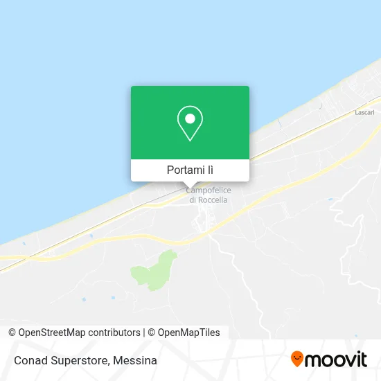 Mappa Conad Superstore