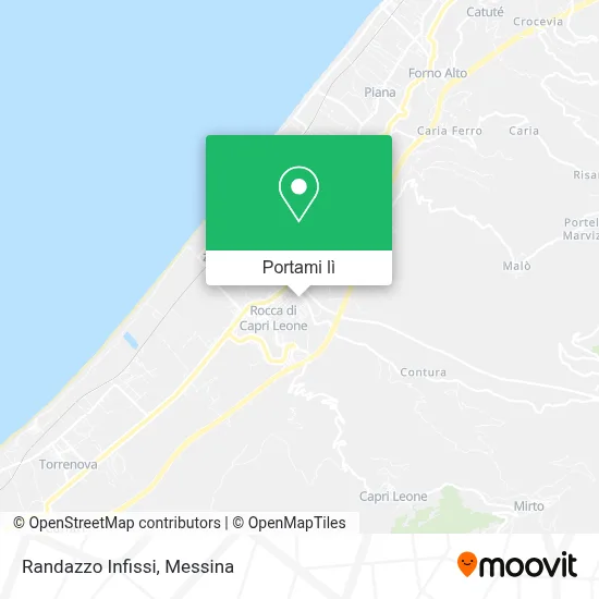Mappa Randazzo Infissi