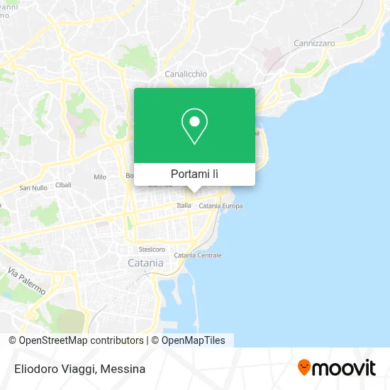 Mappa Eliodoro Viaggi