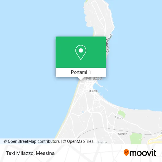 Mappa Taxi Milazzo