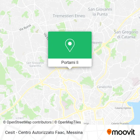 Mappa Cesit - Centro Autorizzato Faac