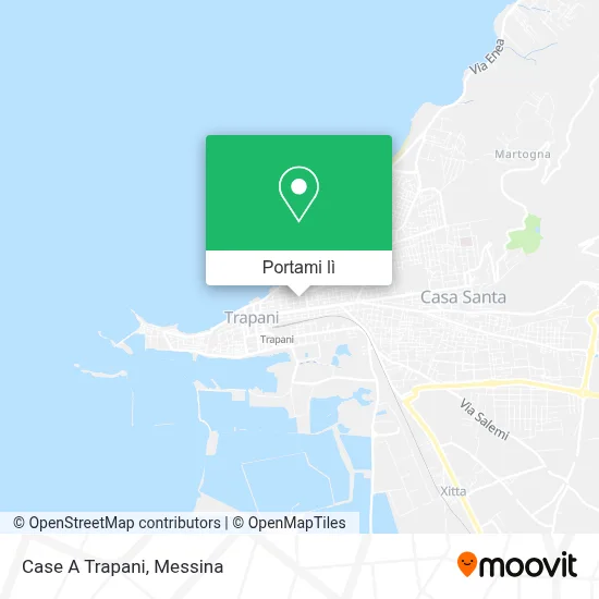 Mappa Case A Trapani