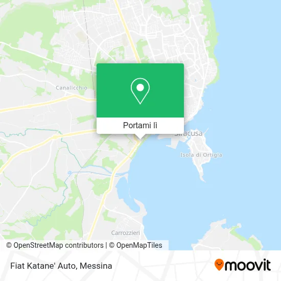 Mappa Fiat Katane' Auto