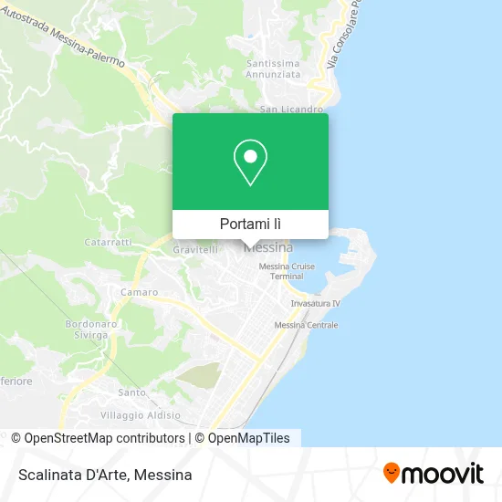 Mappa Scalinata D'Arte
