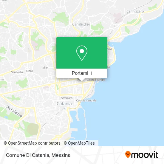 Mappa Comune Di Catania