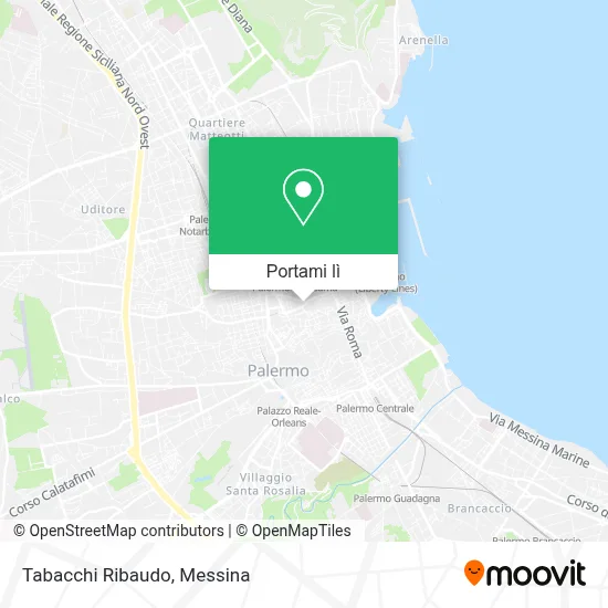 Mappa Tabacchi Ribaudo