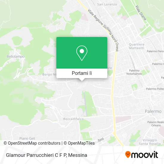 Mappa Glamour Parrucchieri C F P