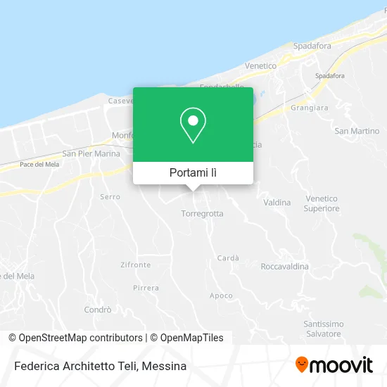 Mappa Federica Architetto Teli