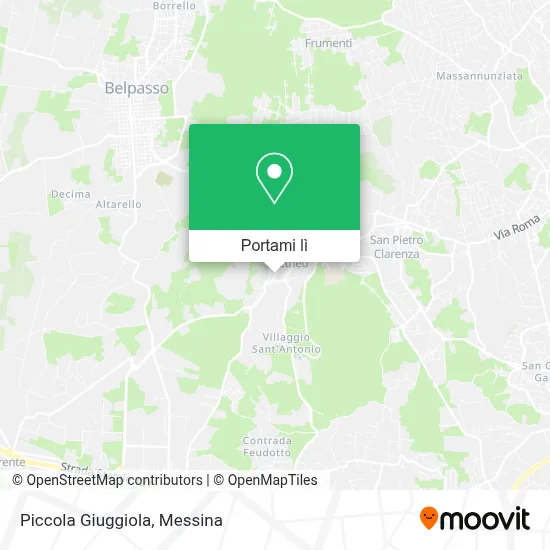 Mappa Piccola Giuggiola