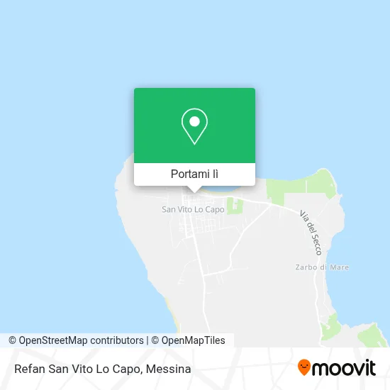 Mappa Refan San Vito Lo Capo