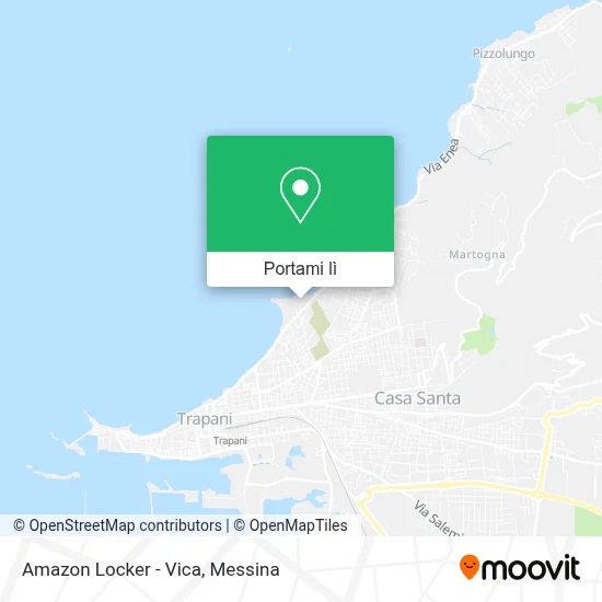 Mappa Amazon Locker - Vica