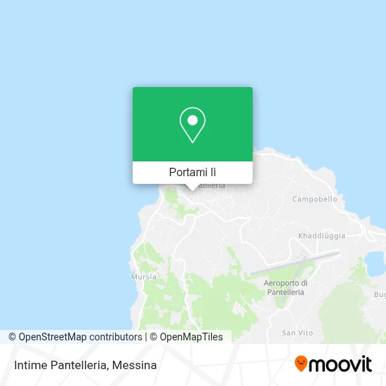 Mappa Intime Pantelleria