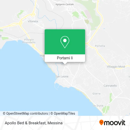 Mappa Apollo Bed & Breakfast