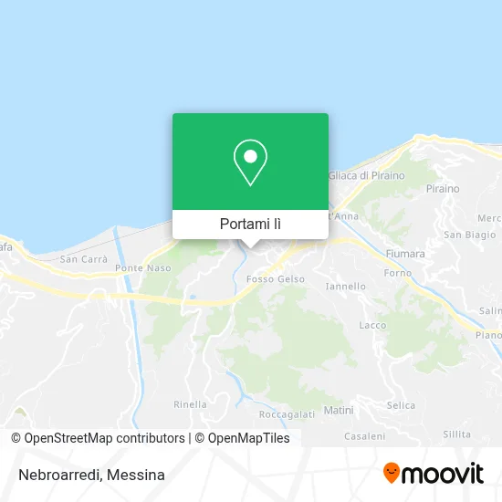 Mappa Nebroarredi