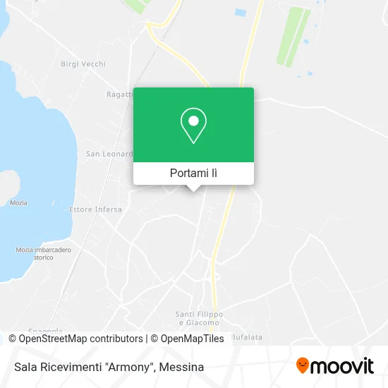 Mappa Sala Ricevimenti "Armony"