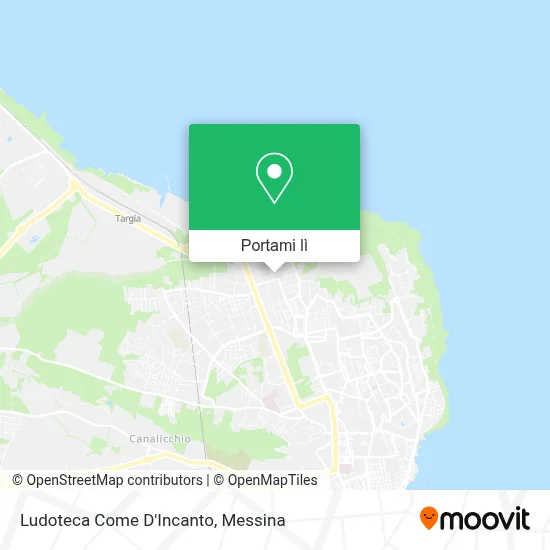 Mappa Ludoteca Come D'Incanto