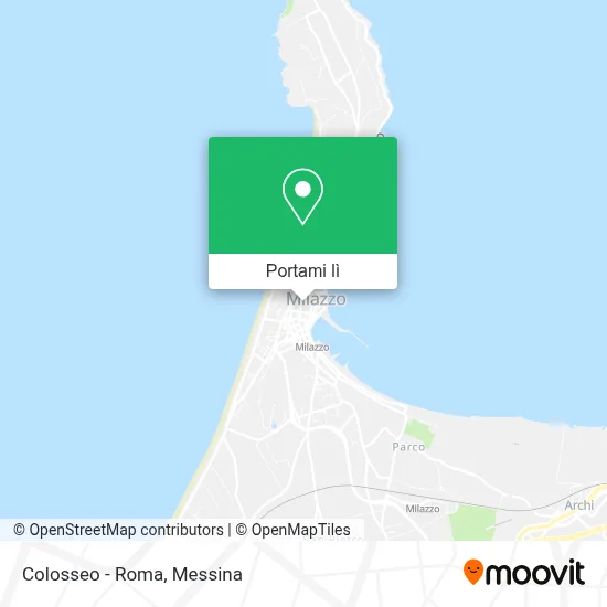 Mappa Colosseo - Roma