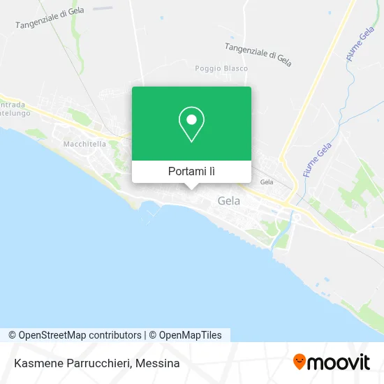 Mappa Kasmene Parrucchieri