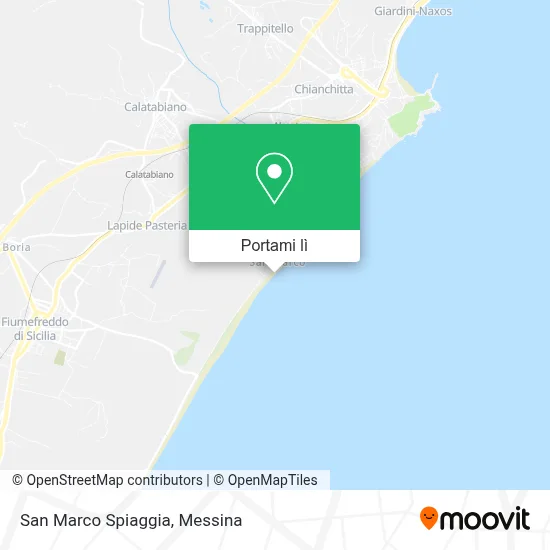 Mappa San Marco Spiaggia