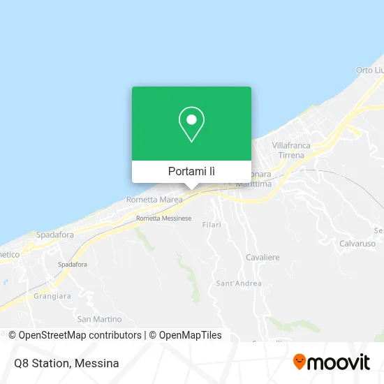 Mappa Q8 Station