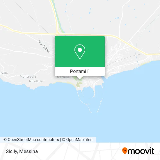 Mappa Sicily