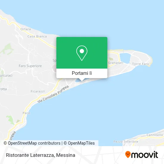 Mappa Ristorante Laterrazza
