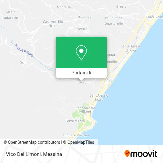 Mappa Vico Dei Limoni