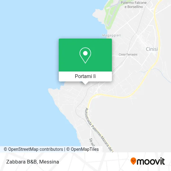 Mappa Zabbara B&B