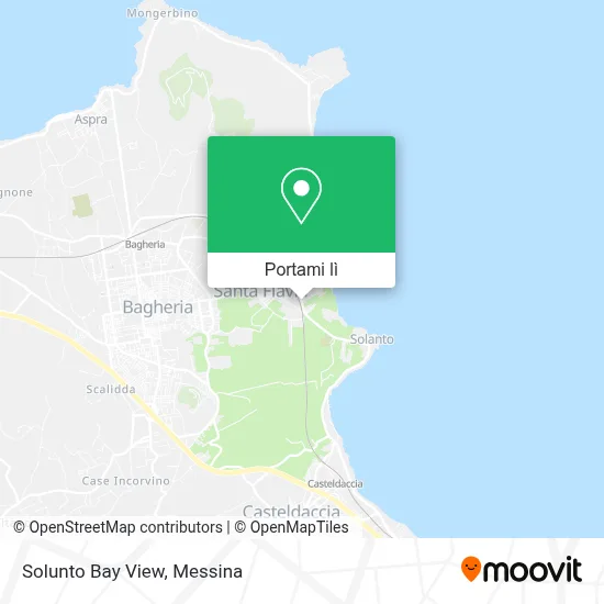 Mappa Solunto Bay View