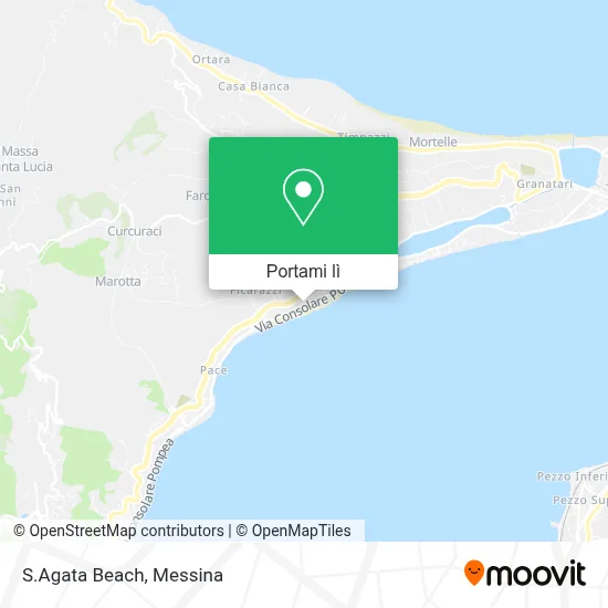 Mappa S.Agata Beach