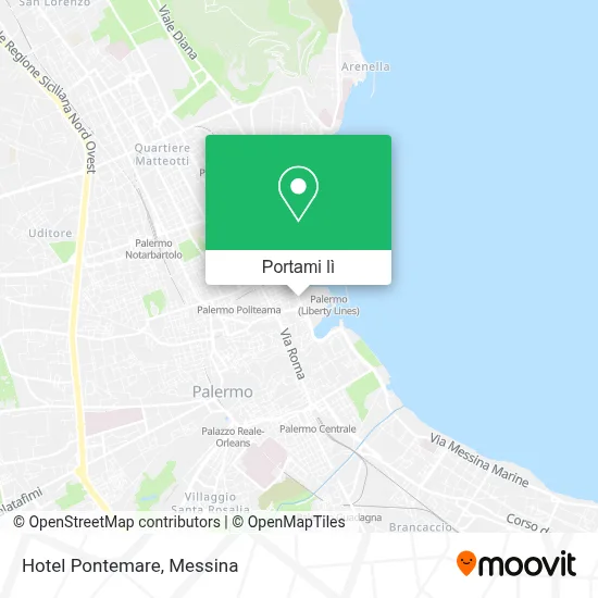 Mappa Hotel Pontemare
