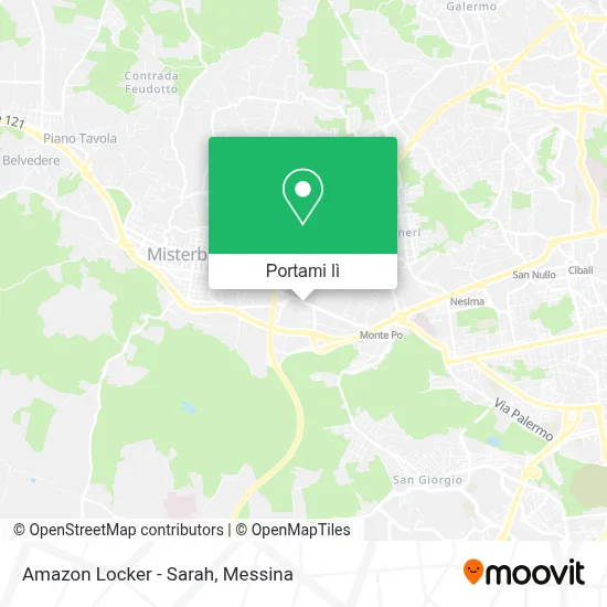 Mappa Amazon Locker - Sarah