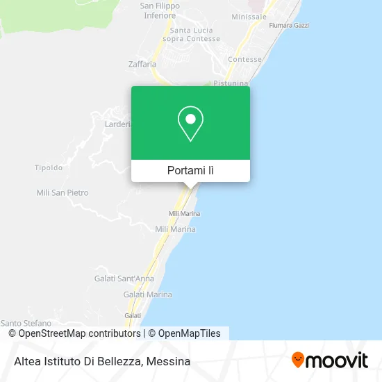 Mappa Altea Istituto Di Bellezza