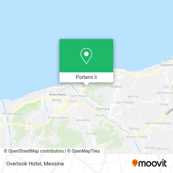 Mappa Overlook Hotel