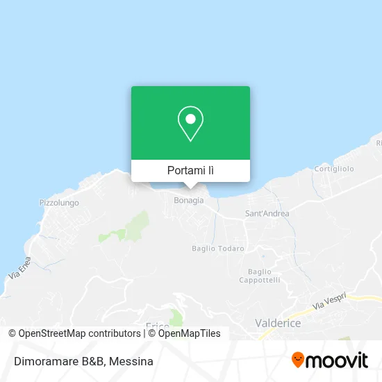 Mappa Dimoramare B&B