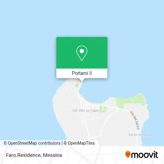 Mappa Faro.Residence