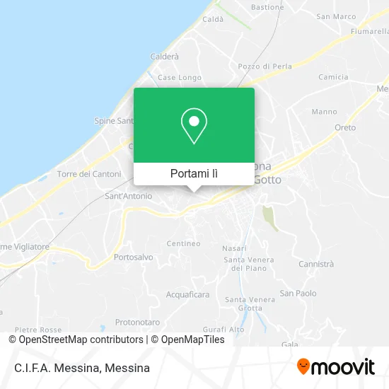 Mappa C.I.F.A. Messina