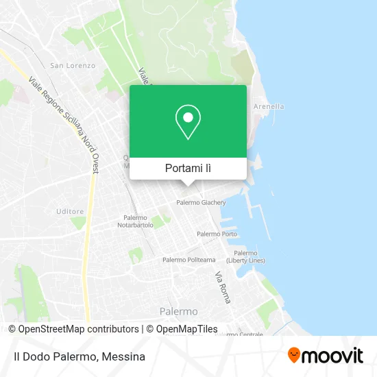 Mappa Il Dodo Palermo