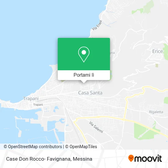 Mappa Case Don Rocco- Favignana