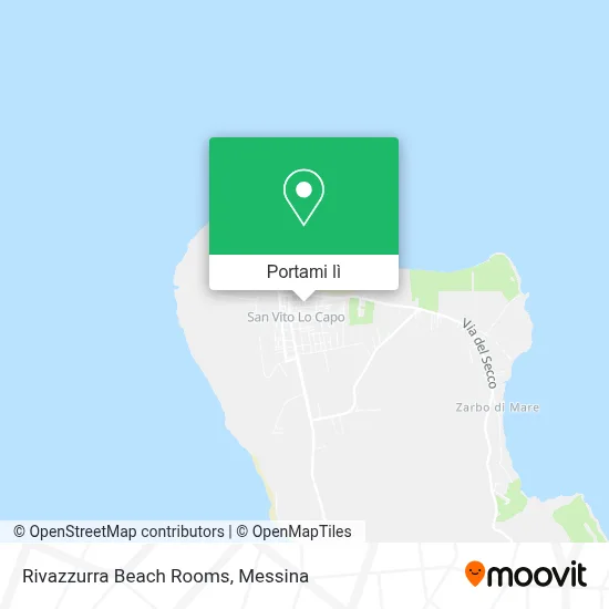 Mappa Rivazzurra Beach Rooms