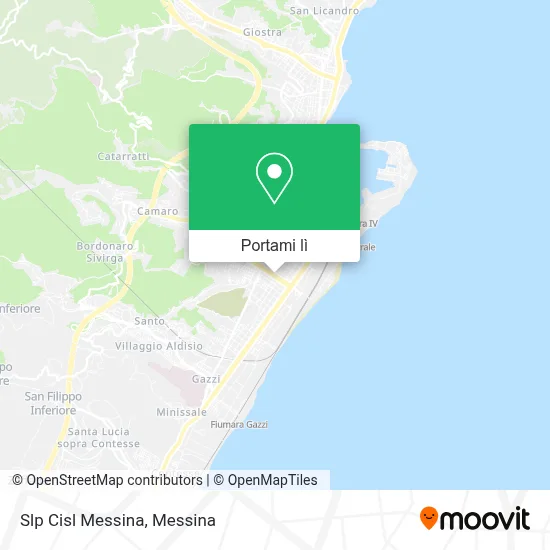 Mappa Slp Cisl Messina
