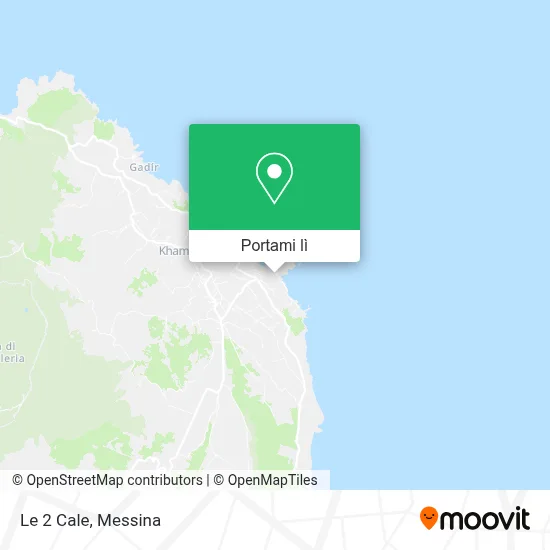 Mappa Le 2 Cale