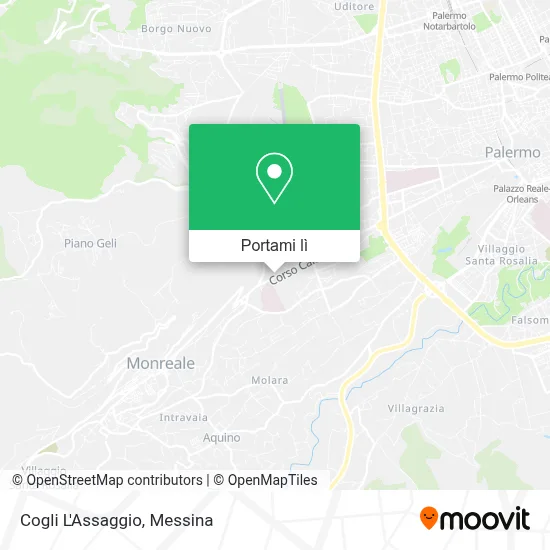 Mappa Cogli L'Assaggio