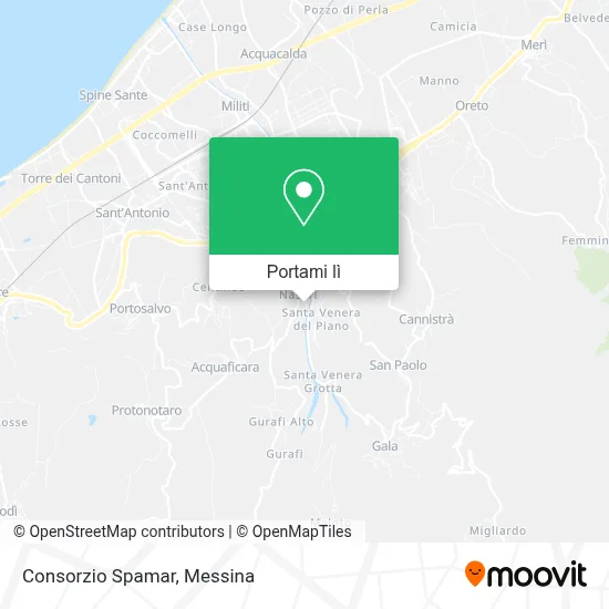 Mappa Consorzio Spamar