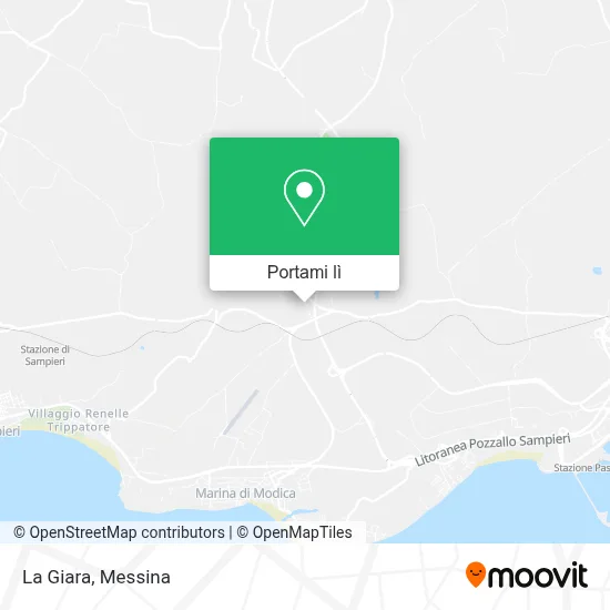 Mappa La Giara