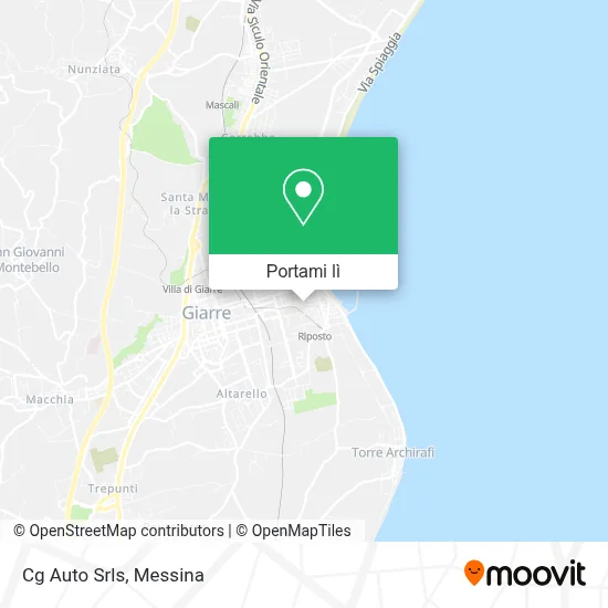Mappa Cg Auto Srls