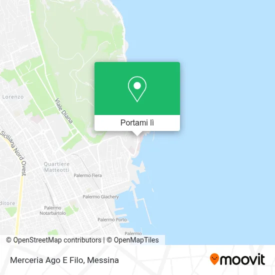 Mappa Merceria Ago E Filo